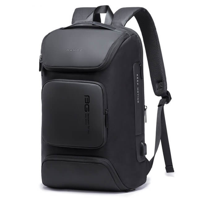 BANGE Large Capacity Backpack Wear-resistant Casual Travel Bag for Male ...
