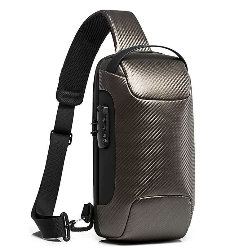 Bange Waterproof Multifunction Crossbody Bag Shoulder Messenger Bags Male Short Trip Chest Bag 