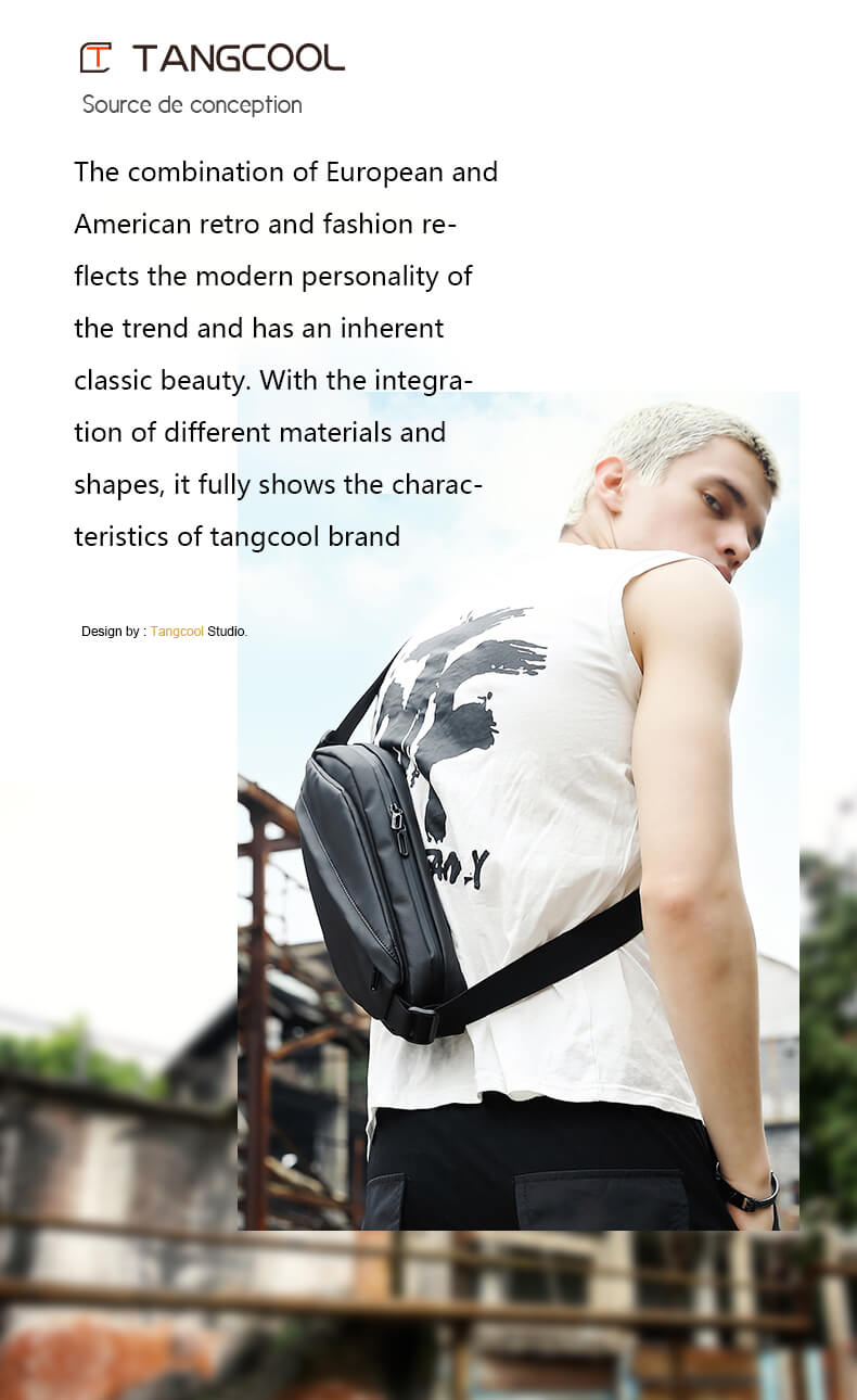 TANGCOOL 2022 Teenager Multifunction Waterproof Large Capacity Crossbody Bag Shoulder Bag Outdoor Travel Messenger Bag MrBackpacks